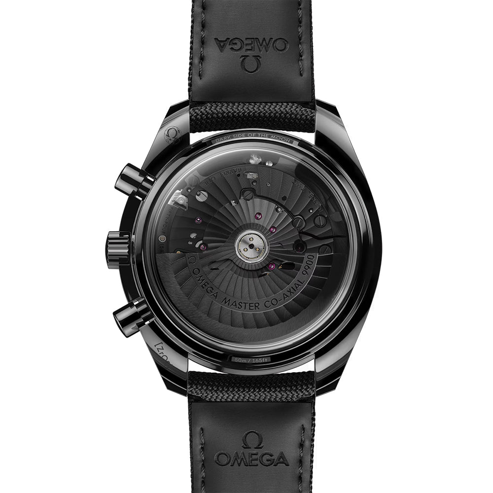 Speedmaster Dark Side of the Moon Black Ceramic 44.25mm - Full Black on Fabric Strap