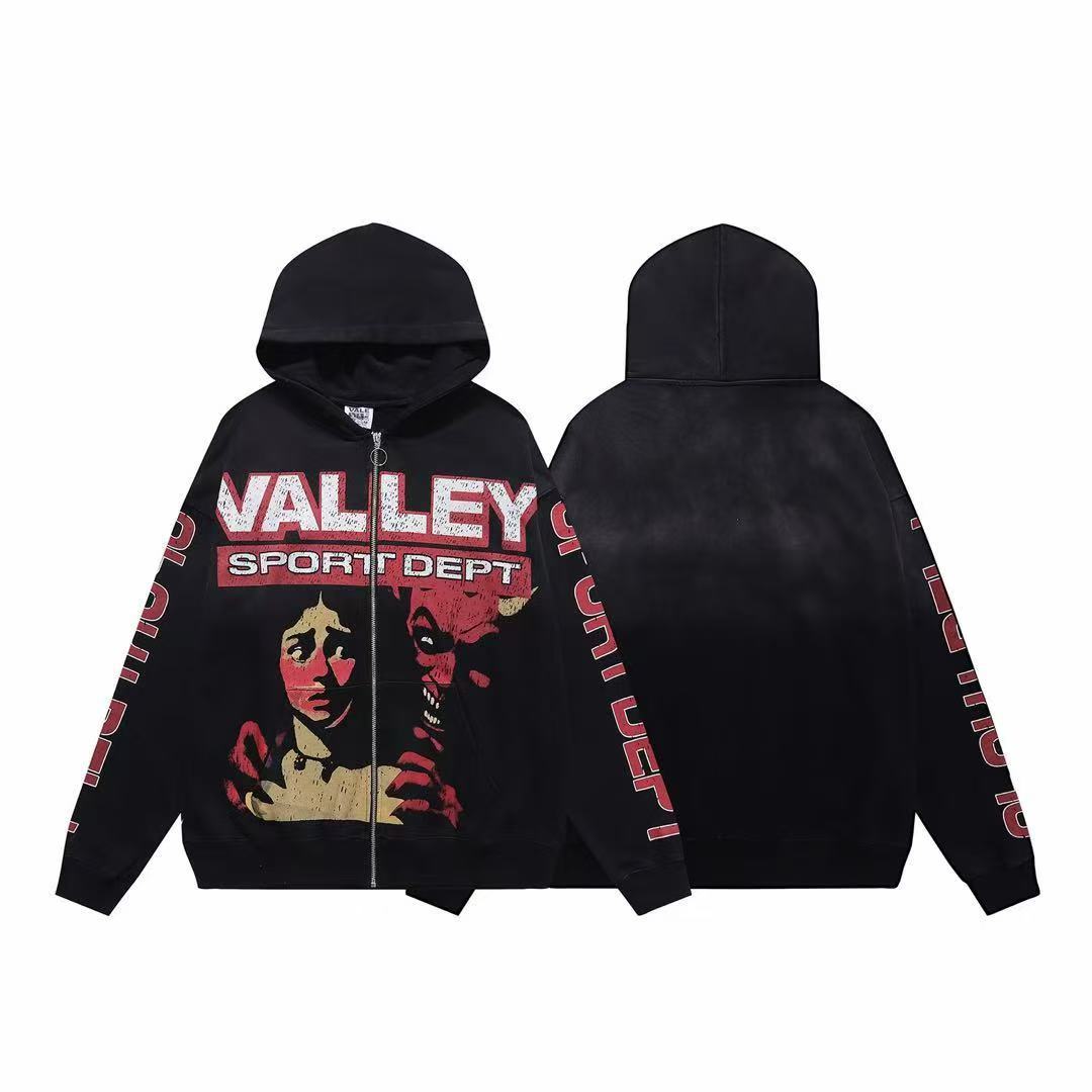 Vale Forever Devils Advocate Zip Up Hoodie Black