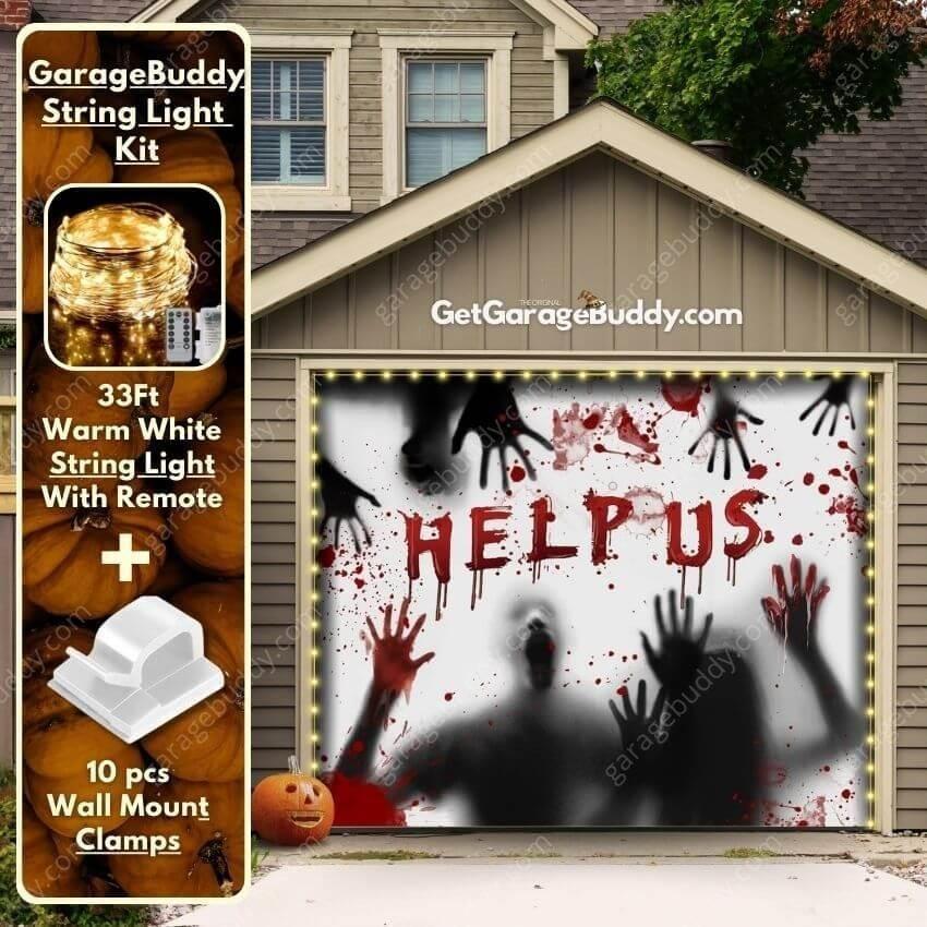 🎃GarageBuddy®️ Halloween Garage Door Covers