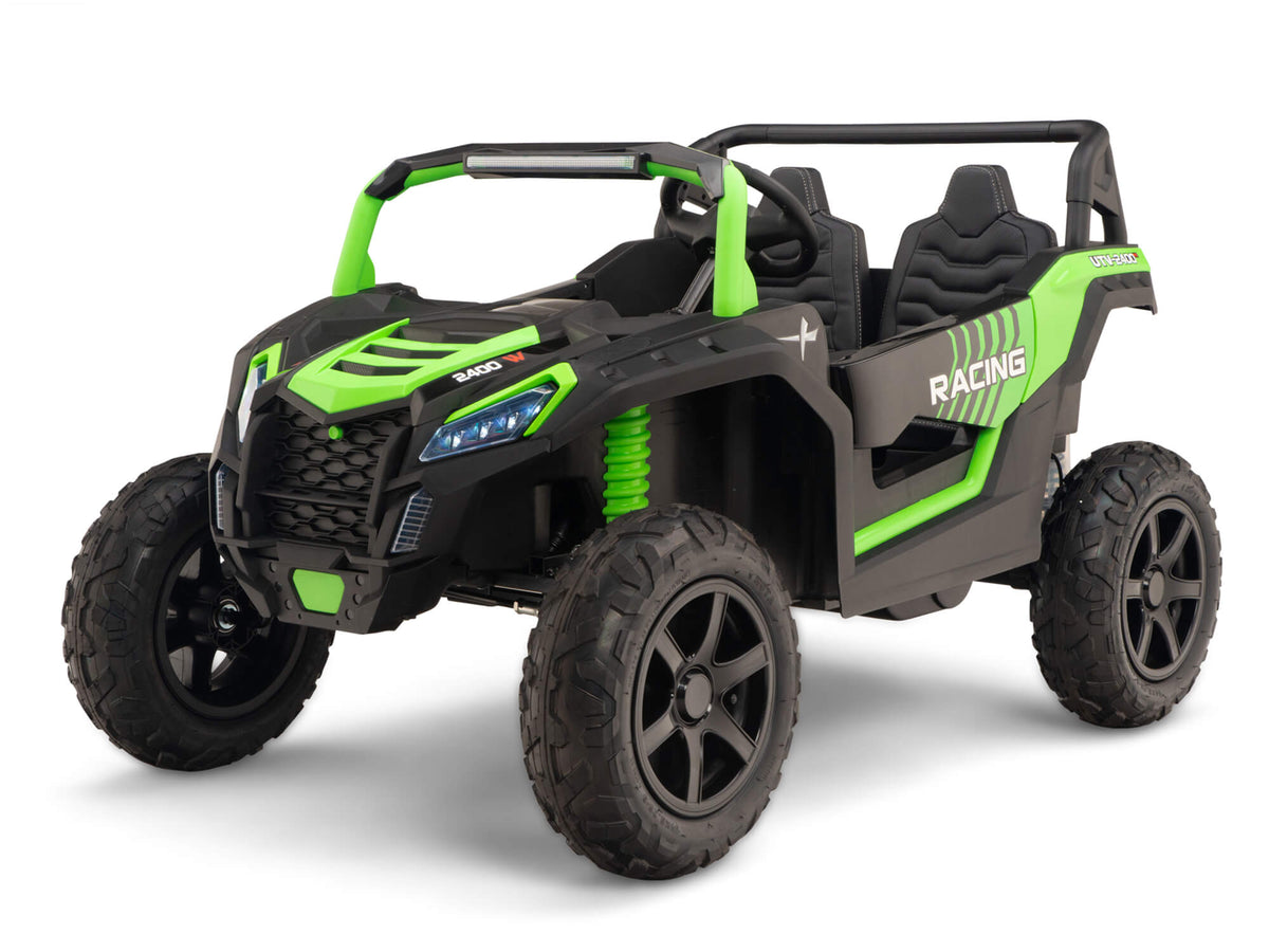 24V TREKCAR Rayder Ride-On Buggy - Green