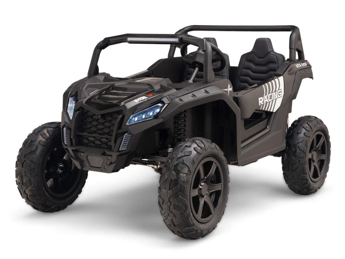 24V TREKCAR Rayder Ride-On Buggy - Black