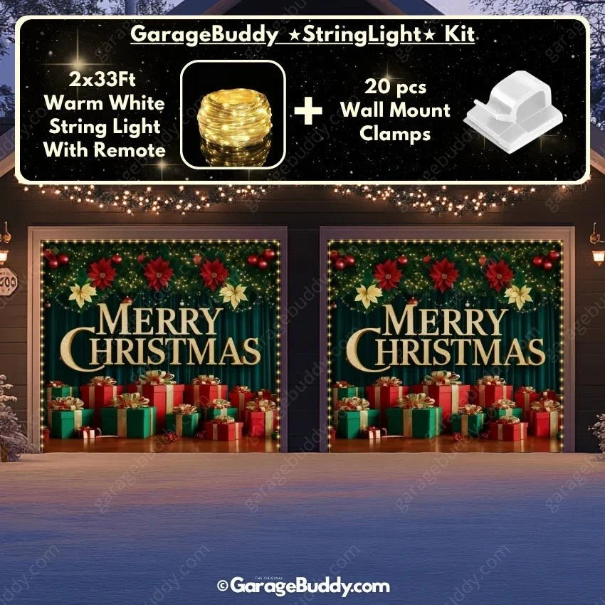 Christmas Joy | Christmas Garage Door Cover
