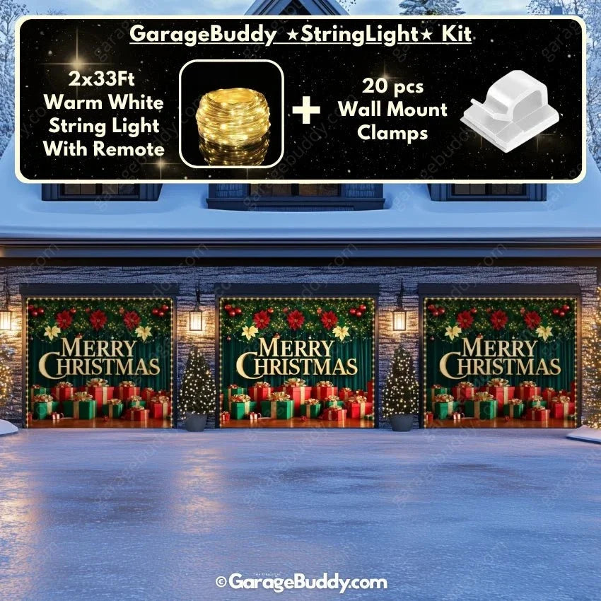 Christmas Joy | Christmas Garage Door Cover