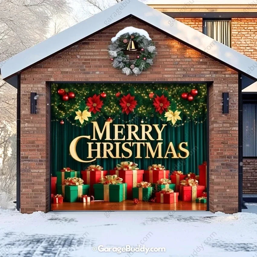 Christmas Joy | Christmas Garage Door Cover