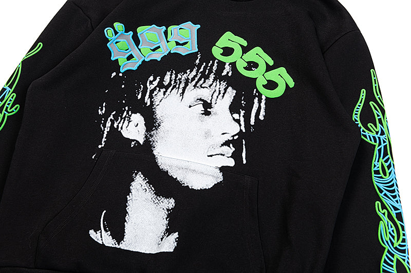 Men’s Oversized Graphic Hoodie – Premium American Streetwear Pullover