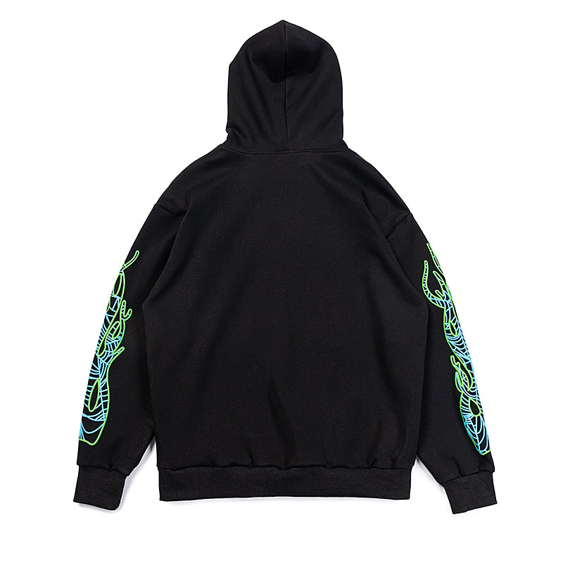 Men’s Oversized Graphic Hoodie – Premium American Streetwear Pullover
