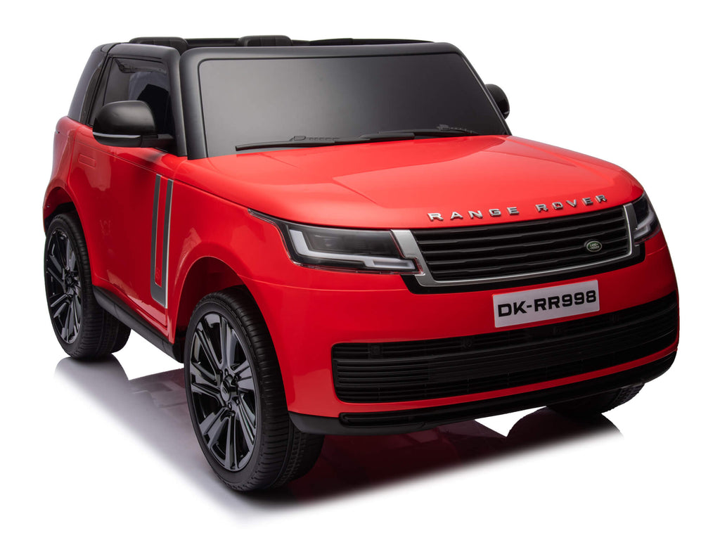 24V Land Rover Kids Electric Ride On SUV with Remote Control - Red