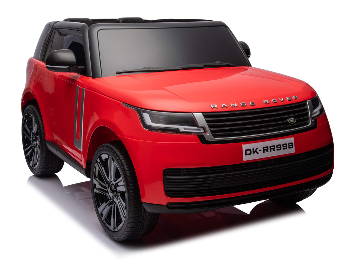 24V Land Rover Kids Electric Ride On SUV with Remote Control - Red