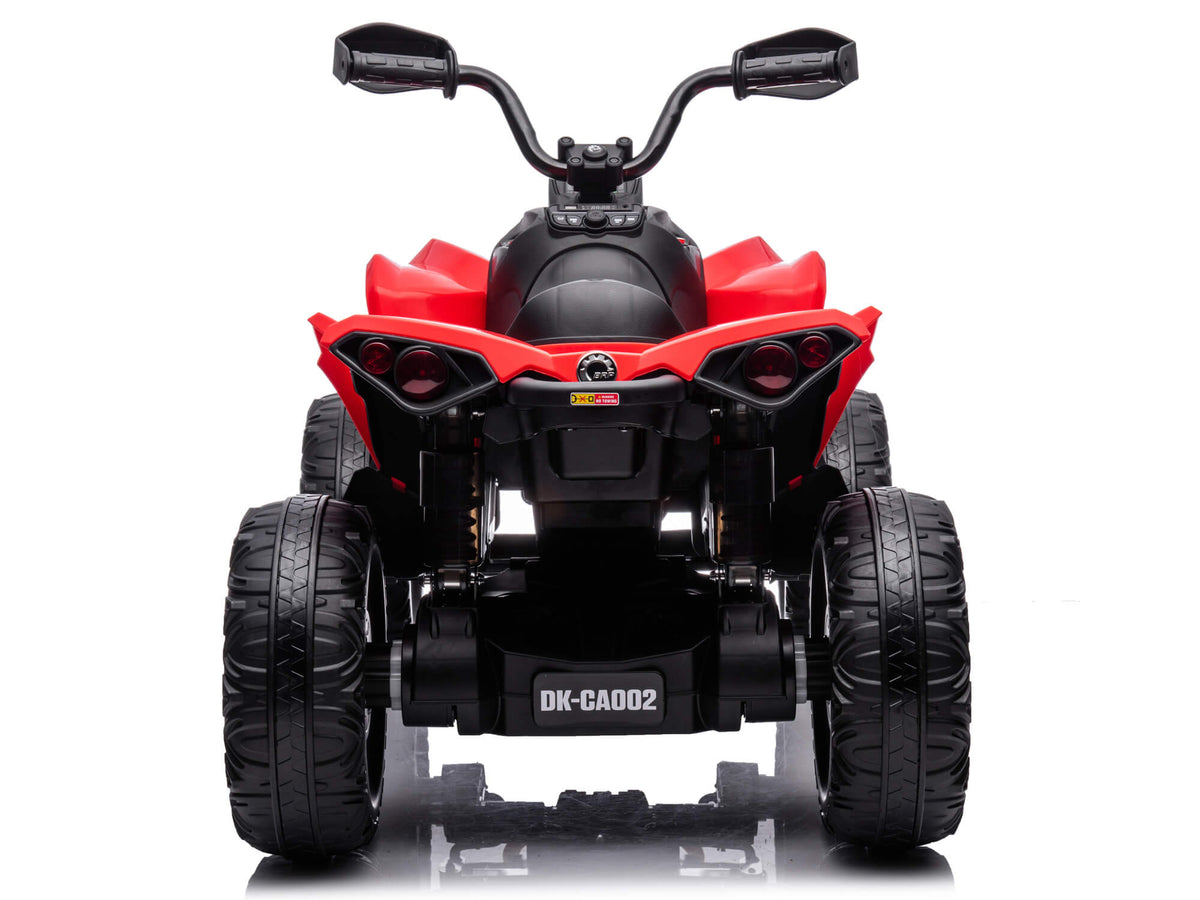 24V Can-Am Kids Renegade 4WD Ride-On Quad - Red
