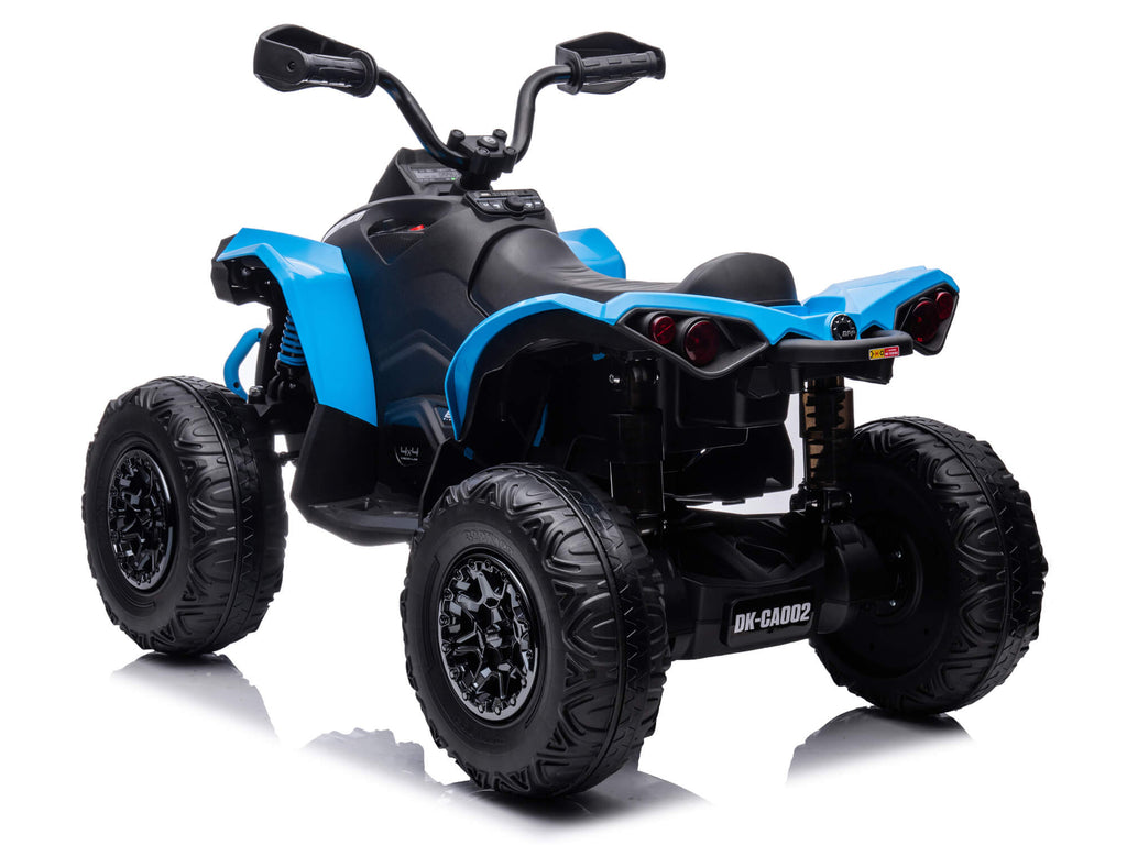 24V Can-Am Kids Renegade 4WD Ride-On Quad - Blue