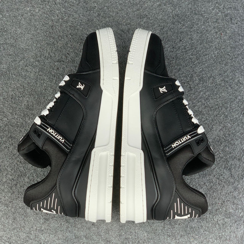 LV Trainer Calf Leather 'Matte Black'