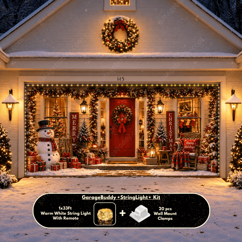 Christmas Welcome | Christmas Garage Door Cover