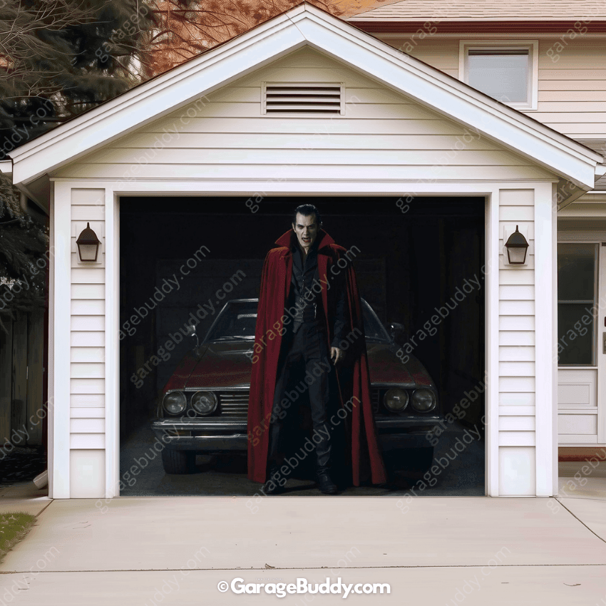 The BloodSucker | Halloween Garage Door Cover