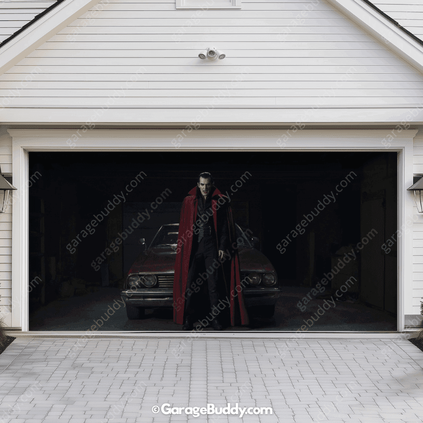 The BloodSucker | Halloween Garage Door Cover