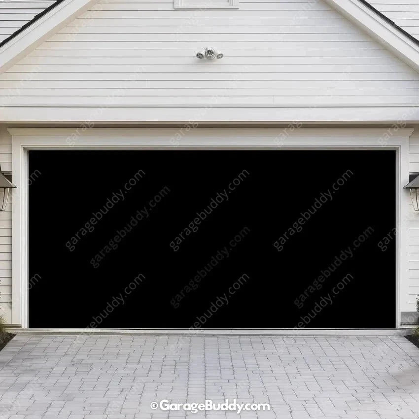 Classic Black | Garage Door Cover