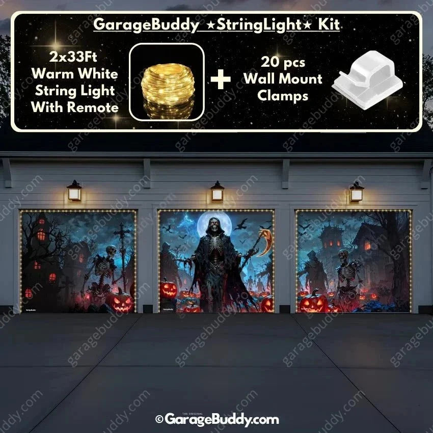 Cursed Night | Halloween Garage Door Cover