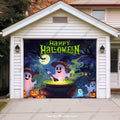 Cute Ghosts  (Glow)| Halloween Garage Door Cover