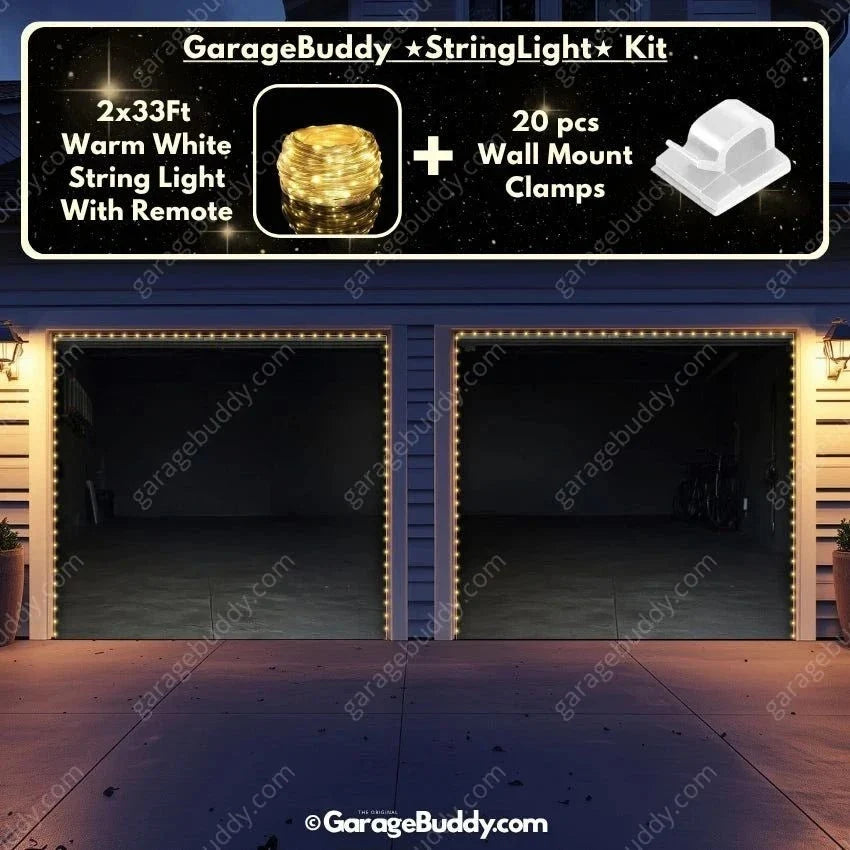 Empty Garage | Halloween Garage Door Cover