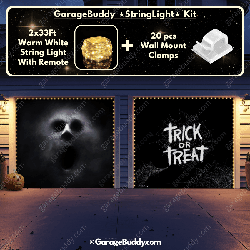 Ghostly Figure | Halloween Garage Door Cover