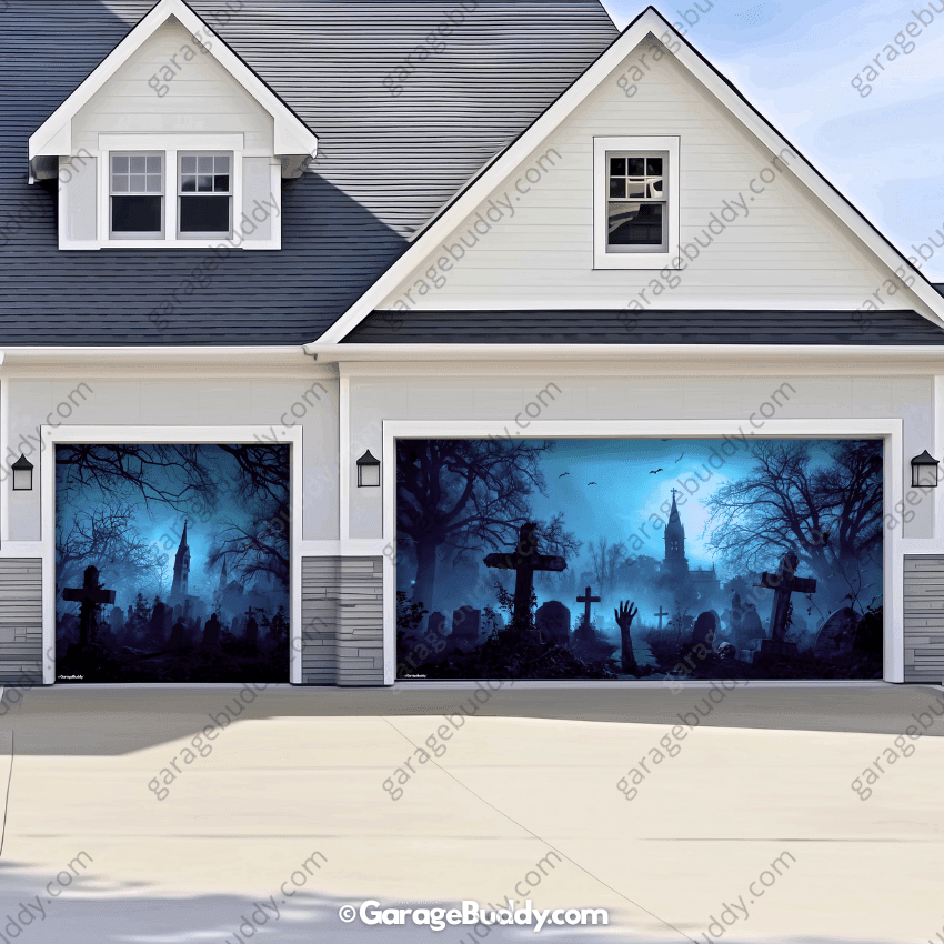Grave Rising | Halloween Garage Door Cover