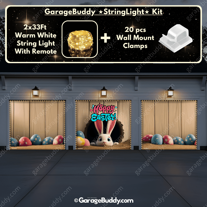 'Hoppy' Easter | Festive Garage Door Cover