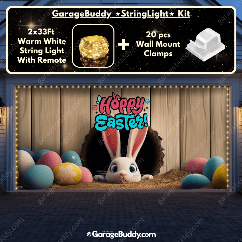 'Hoppy' Easter | Festive Garage Door Cover