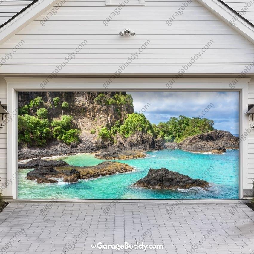 Islands | Nature Garage Door Cover