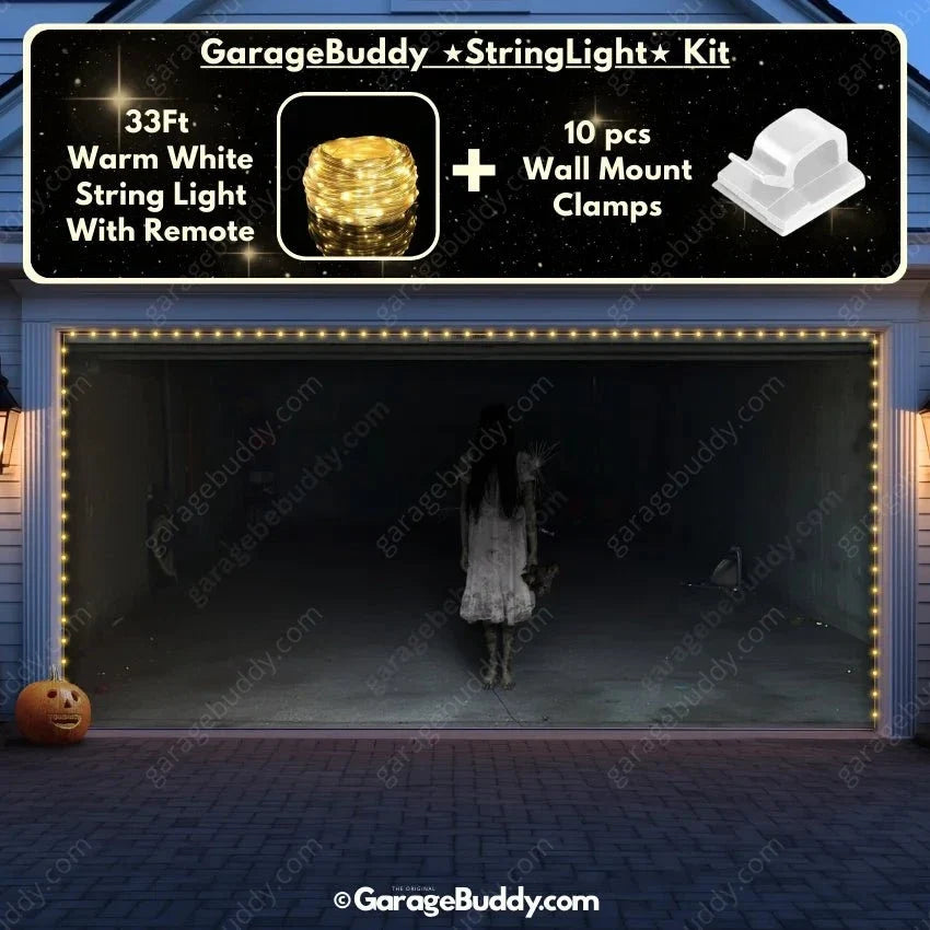 Possessed Girl | Halloween Garage Door Cover