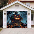 Pumpkin House | Halloween Garage Door Cover