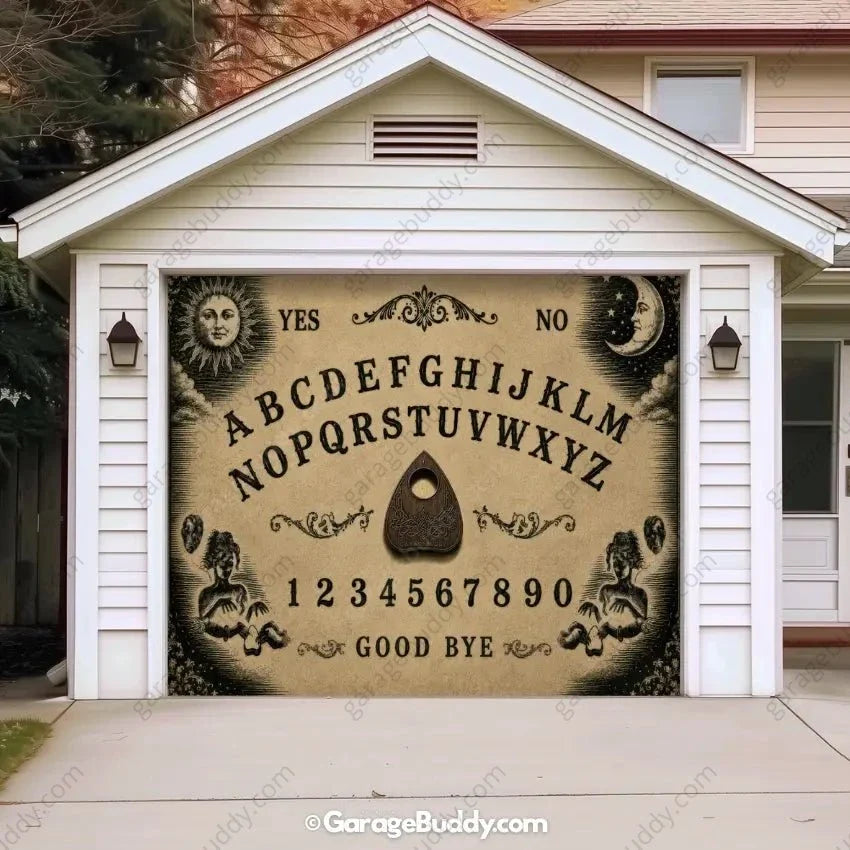 The Summoning Board | Halloween Garage Door Cover