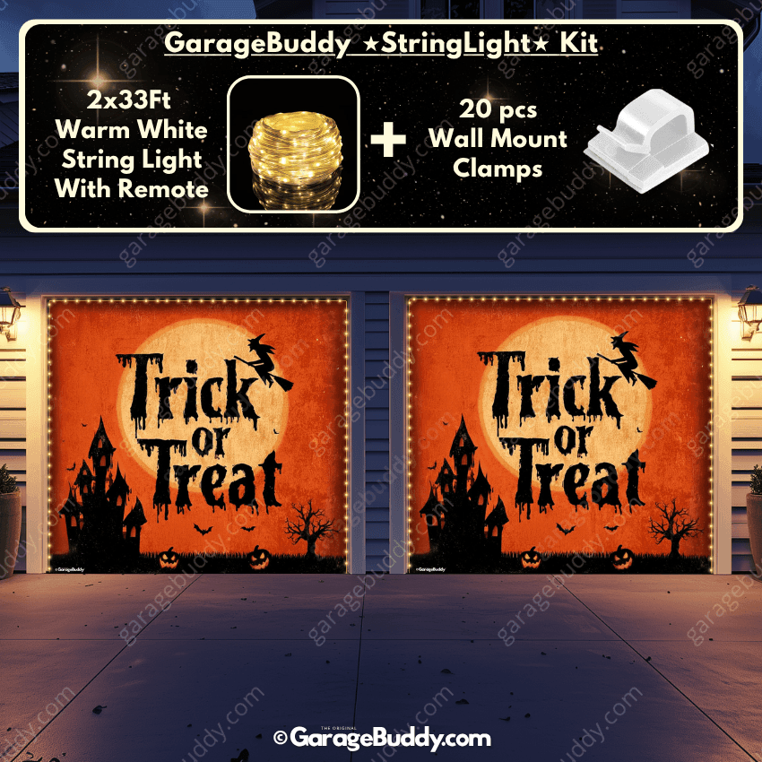Trick Or Treat | Halloween Garage Door Cover