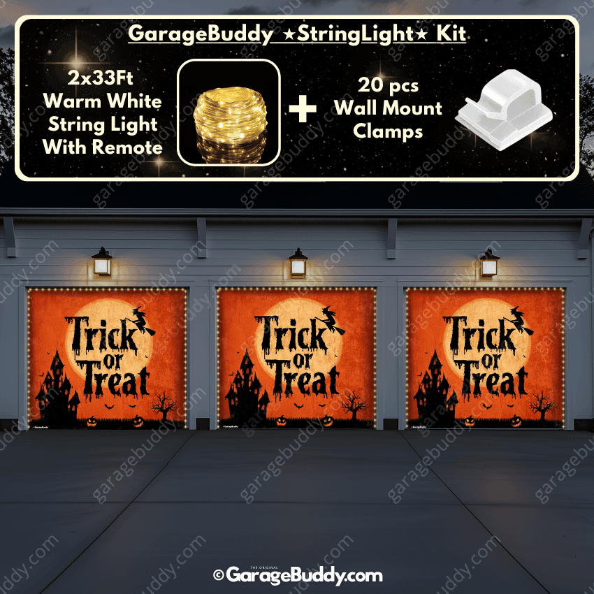 Trick Or Treat | Halloween Garage Door Cover