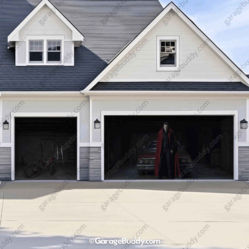 The BloodSucker | Halloween Garage Door Cover