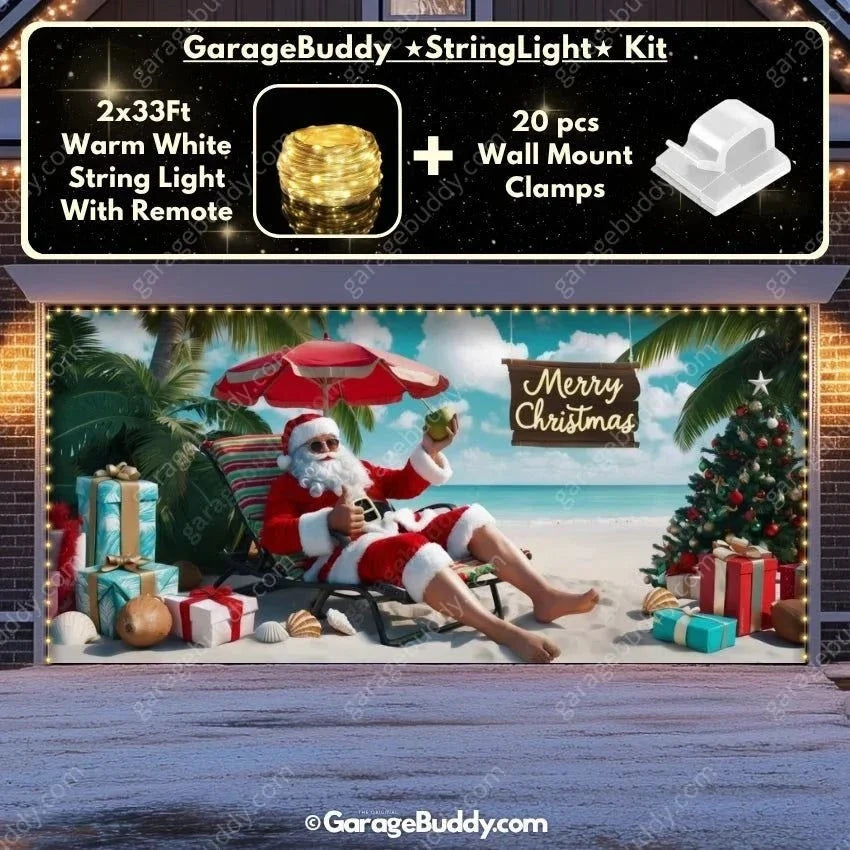 Christmas Paradise | Christmas Garage Door Cover