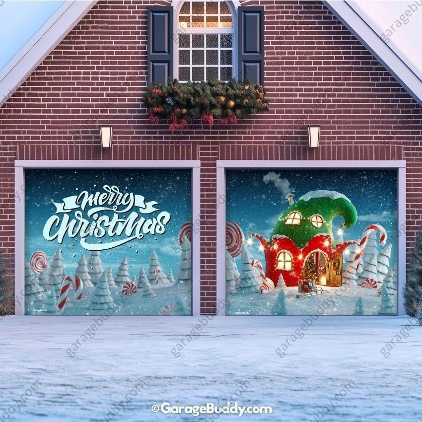 Christmas Wonderland | Christmas Garage Door Cover