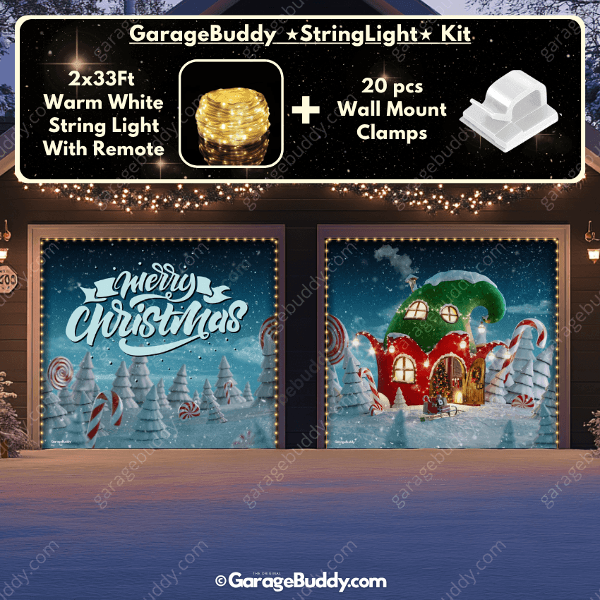 Christmas Wonderland | Christmas Garage Door Cover