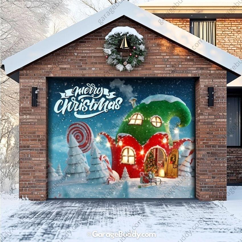 Christmas Wonderland | Christmas Garage Door Cover