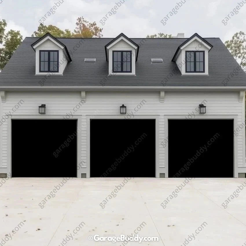 Classic Black | Garage Door Cover