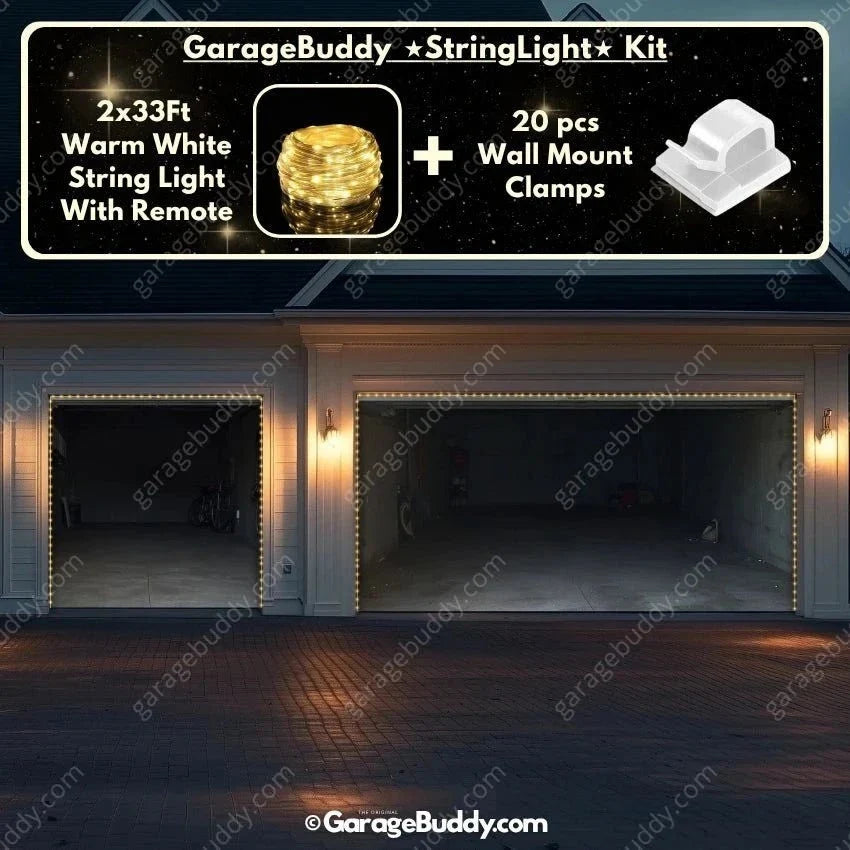 Empty Garage | Halloween Garage Door Cover