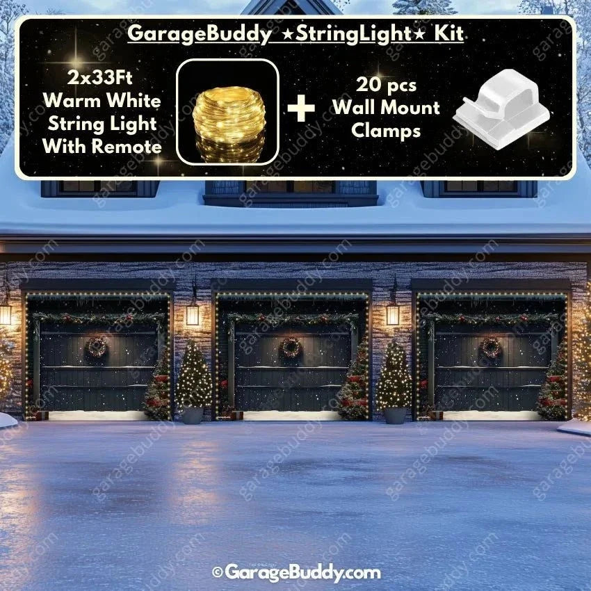 Holiday Door | Christmas Garage Door Cover
