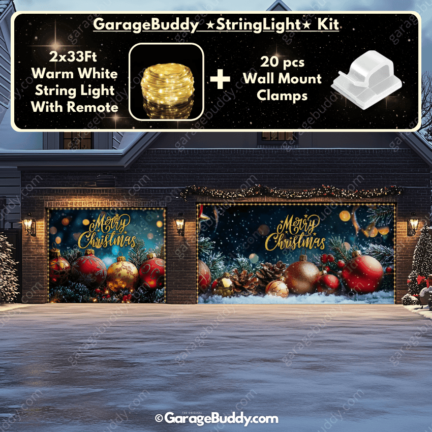 Merry Christmas | Christmas Garage Door Cover