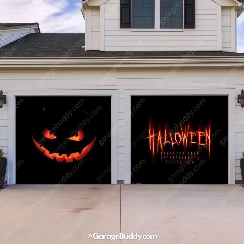 Spooky Halloween | Halloween Garage Door Cover