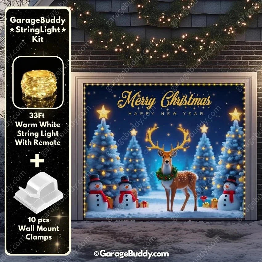 Winter Wonderland | Christmas Garage Door Cover