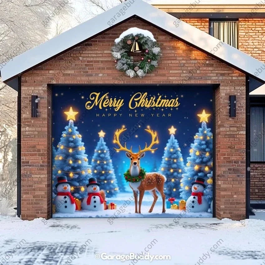 Winter Wonderland | Christmas Garage Door Cover