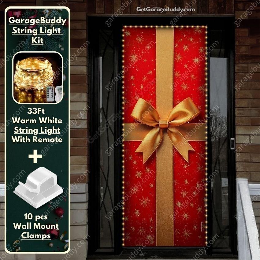Gift Wrap | Christmas Front Door Cover