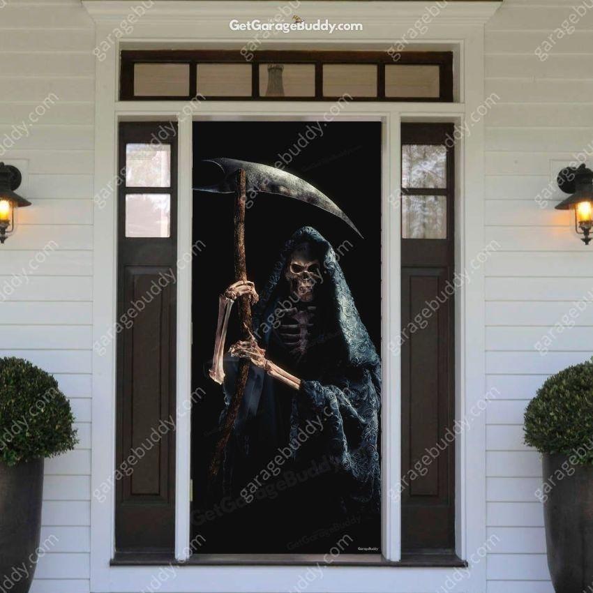 Grim Reaper | Halloween Front Door Cover
