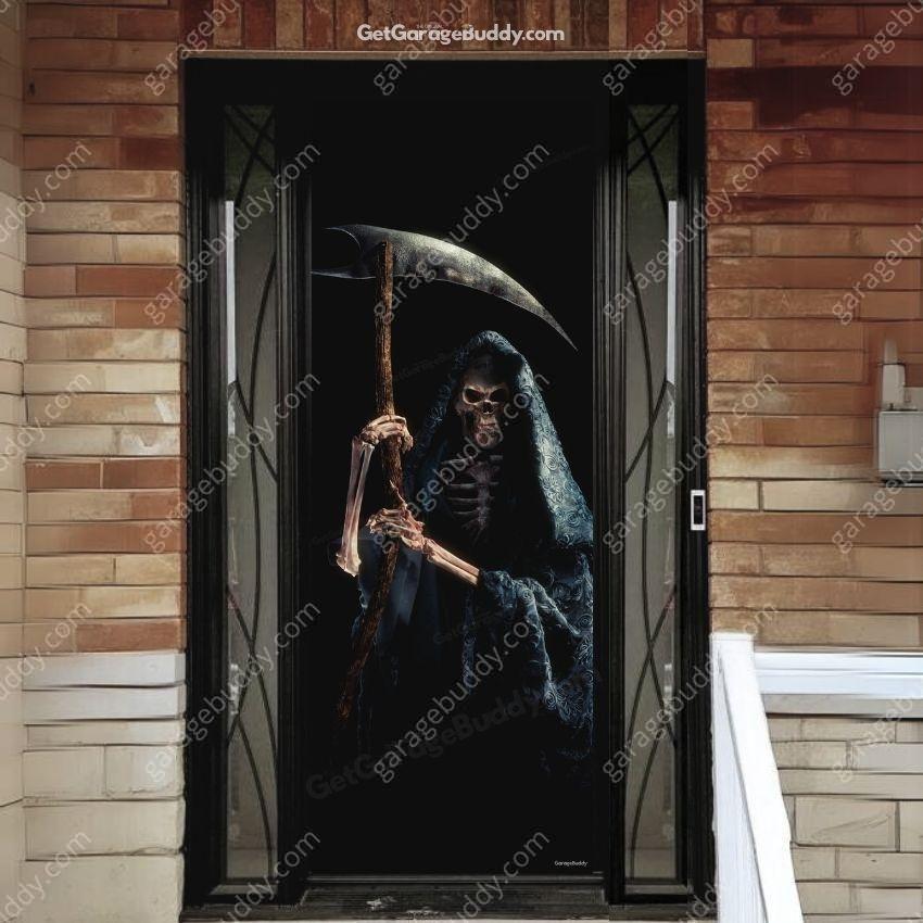 Grim Reaper | Halloween Front Door Cover