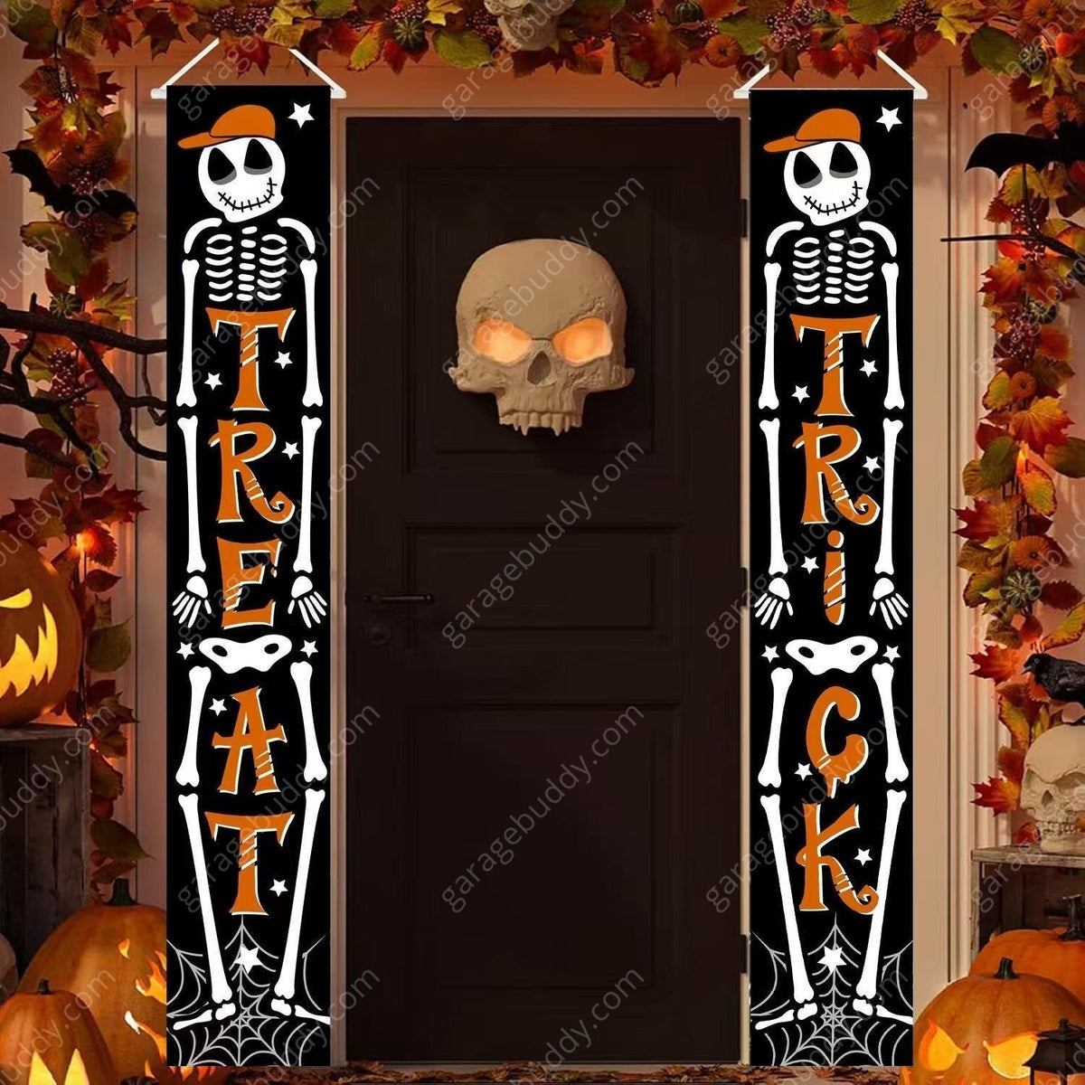 GarageBuddy Halloween Porch Signs