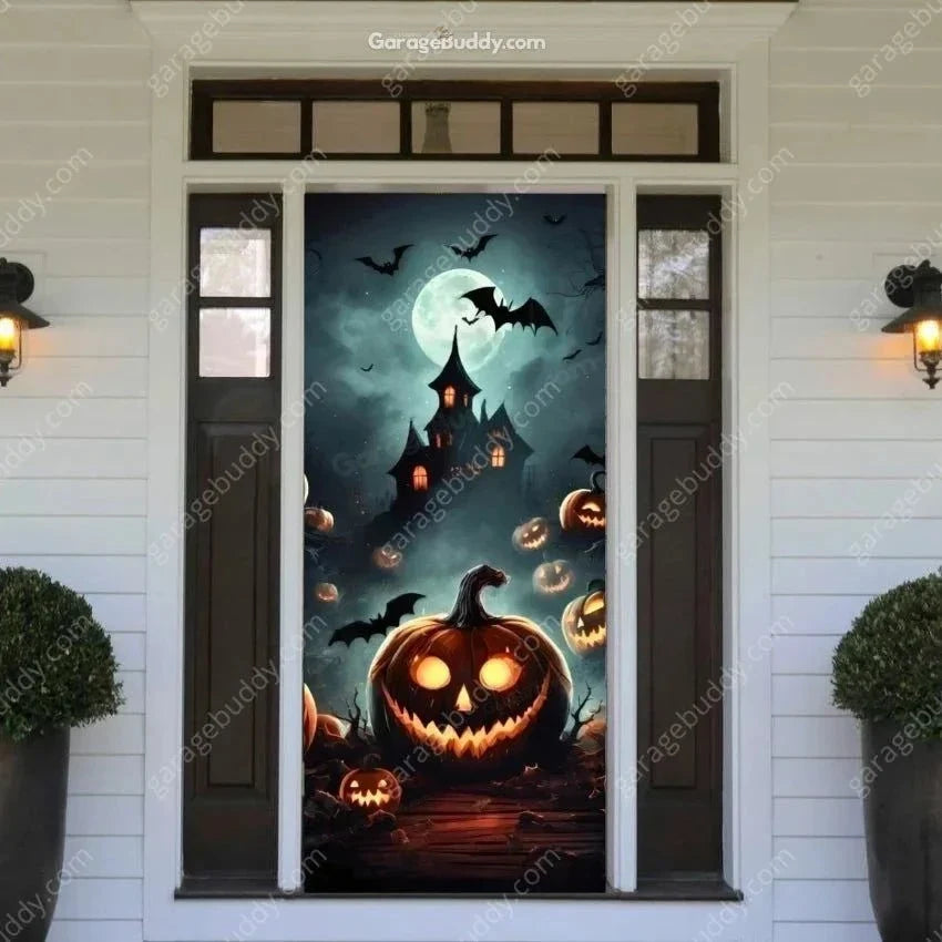 GarageBuddy Halloween Front Door Covers