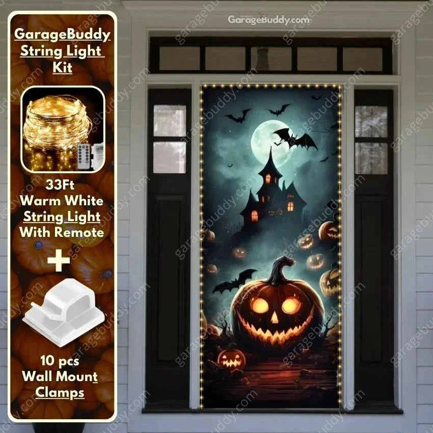 GarageBuddy Halloween Front Door Covers